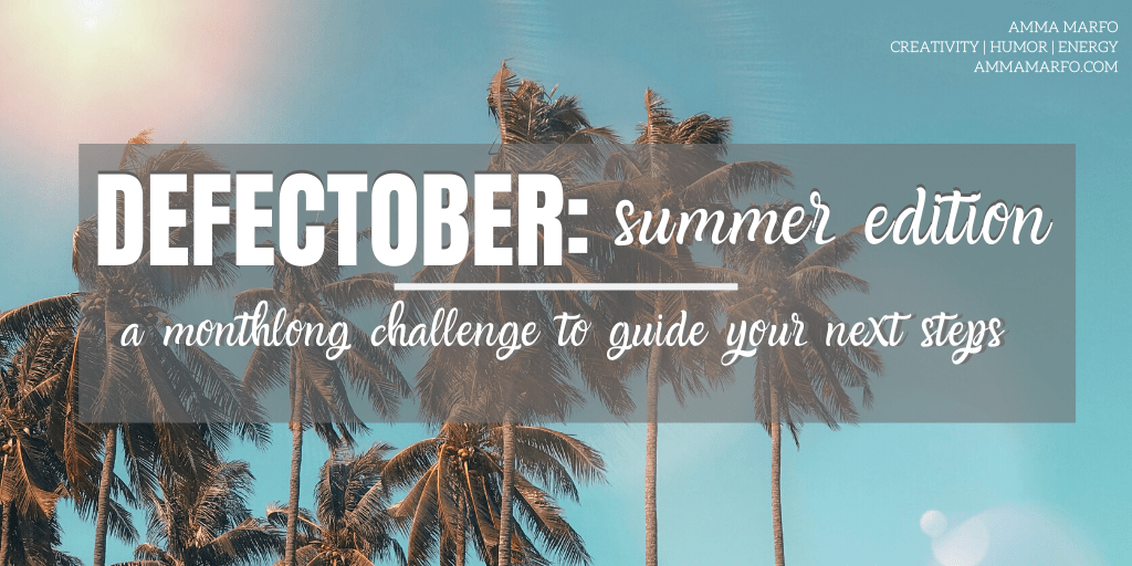 Defectober_ Summer Edition Art